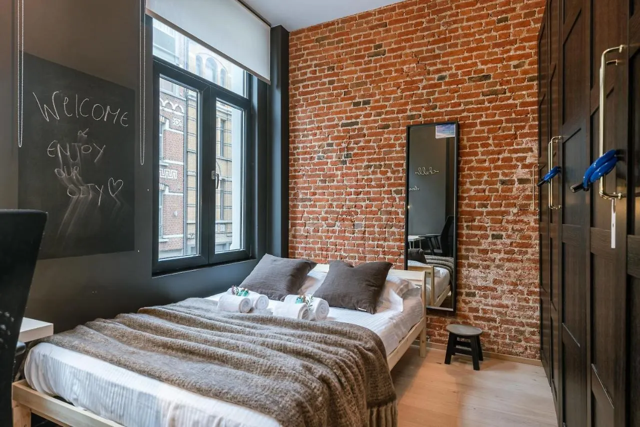 Cozy Apartment With Terrace In The Heart Of Antwerp 0*,